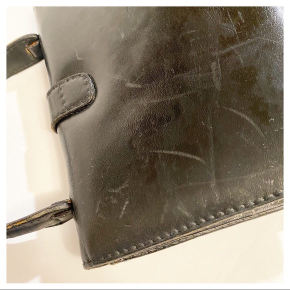 VINTAGE - ACCORDION STYLE MINI LEATHER BAG - Picture 13 of 13